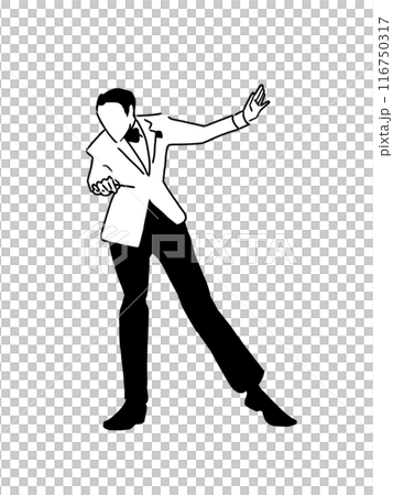 ブラックタイの指揮者 116750317