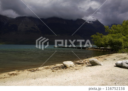 Lakeside Photo of Lake Wakatipu and The Remarkables in Glenorchy New Zealand 116752138