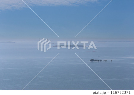 Ubonrat Dam view in the daytime that sees water like the sea. Ubonrat Dam view in the daytime that sees water like the sea. 116752371