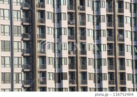 Big tall building background with windows and glass. Big tall building background with windows and glass. 116752404