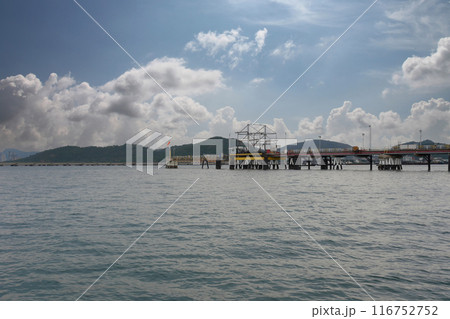 Deep sea port for loading and unloading oil into refineries. Deep sea port for loading and unloading oil into refineries. 116752752