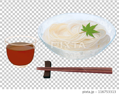 素麵（附楓葉、湯麵、筷子） 116753313