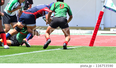 ラグビー、高校ラグビー 116753590