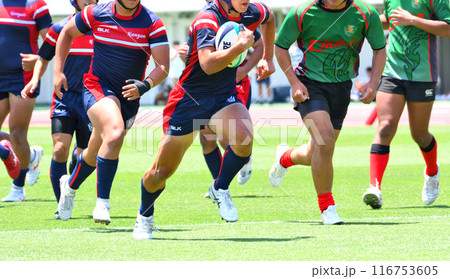 ラグビー、高校ラグビー 116753605