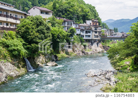 【郡上八幡・吉田川】宮ヶ瀬橋からの眺め 116754803