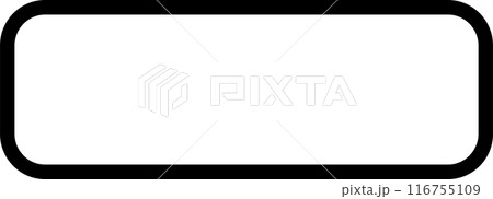 Square bold shape element. Geometric designのイラスト素材 [116755109] - PIXTA