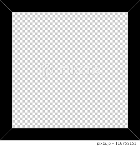 Square bold shape element. Geometric designのイラスト素材 [116755153] - PIXTA