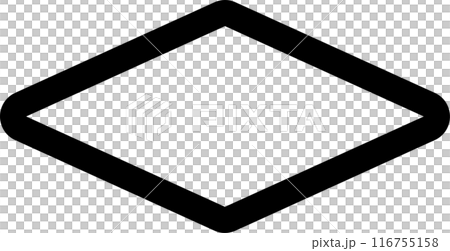 Square bold shape element. Geometric design Square bold shape element. Geometric design 116755158