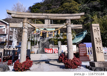 横須賀市浦賀の東叶神社全景 横須賀市浦賀の東叶神社全景 116755184