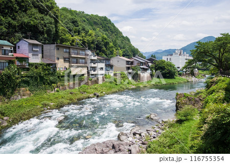 【郡上八幡・吉田川】新橋からの眺め 116755354