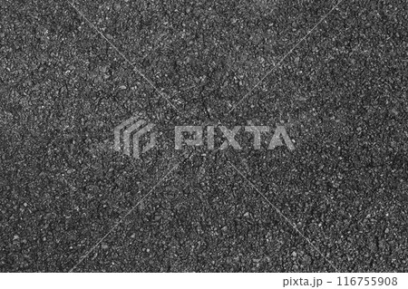 Asphalt road surface of black street background. 116755908