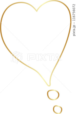 Golden speech bubble luxury icon, dialogue, text, chat 116756072