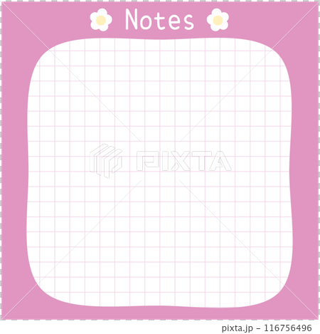 Cute notepad  116756496