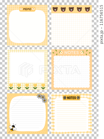 Cute notepad Cute notepad 116756515