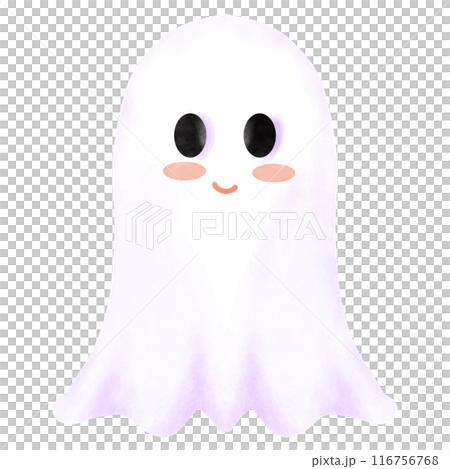 Cute ghost watercolor design Cute ghost watercolor design 116756768