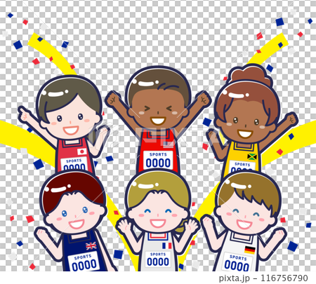 多國運動員參加體育賽事03 116756790