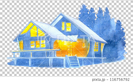 House at night 116756792