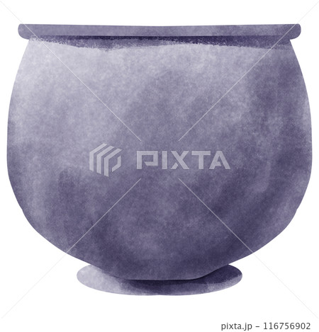 Purple pot clip art,witch  pot 116756902