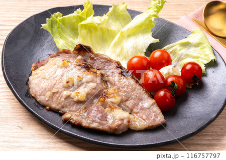 豚ロースの塩こうじ焼き 116757797