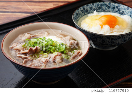肉吸いと卵かけご飯 肉吸いと卵かけご飯 116757910
