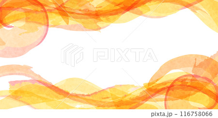 オレンジ 和柄 四角 背景 オレンジ 和柄 四角 背景 116758066