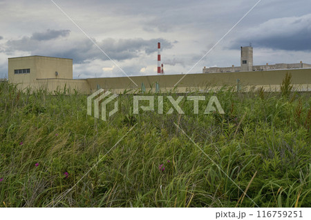 苫小牧の海岸からの風景 苫小牧の海岸からの風景 116759251