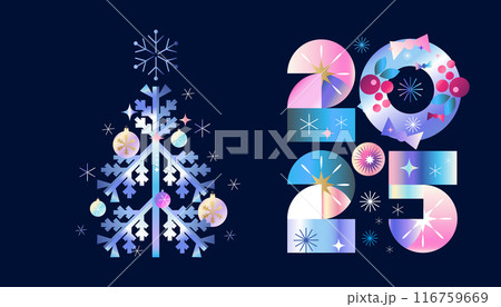 2025 Happy New Year banner 10 116759669
