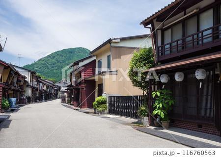 【郡上八幡】古い町並み(岐阜県郡上市・重要伝統的建造物群保存地区) 【郡上八幡】古い町並み(岐阜県郡上市・重要伝統的建造物群保存地区) 116760563