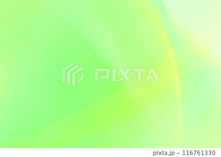 黄緑・青緑色のシンプルなライン背景　半透明感 116761330