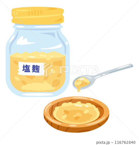 瓶に入った塩麹 116762840