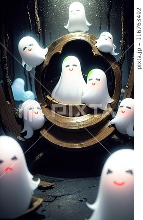 雪だるまお化け 116763492