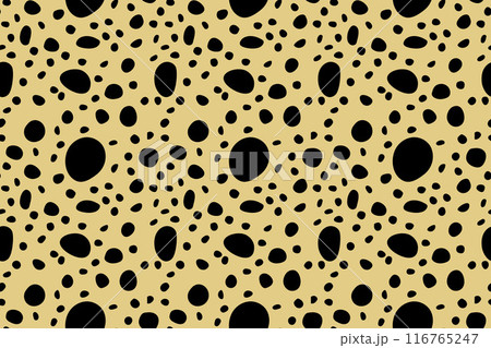 Small dash pattern. Seamless minimal dash pattern, small elements on yellow background. Small dash pattern. Seamless minimal dash pattern, small elements on yellow background. 116765247