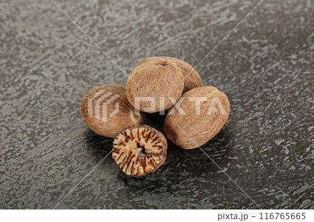 Aroma seasoning Nutmeg for cooking Aroma seasoning Nutmeg for cooking 116765665