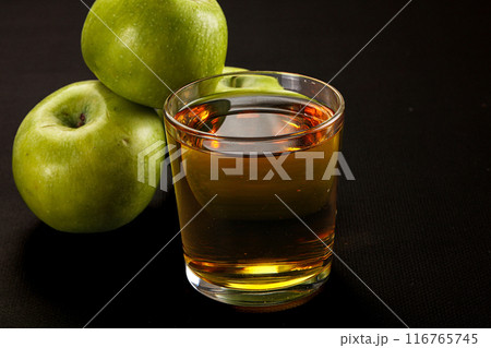 Fresh sweet natural apple juice 116765745