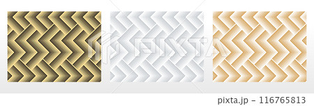 Set of abstract geometric patterns. Seamless vector backgrounds. Colored ornaments Graphic modern patterns Simple lattice graphic design 116765813