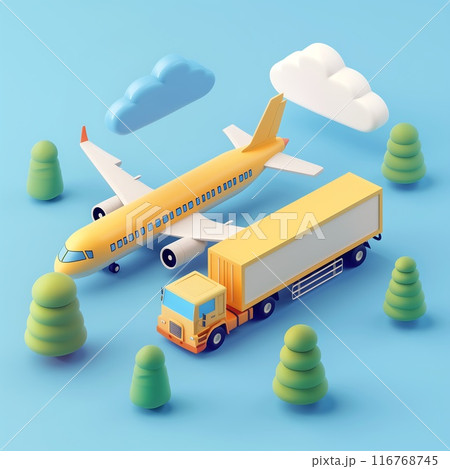 logistic concept 116768745