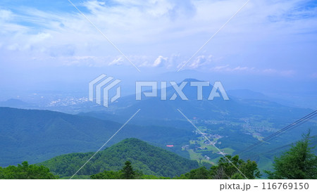 竜王ロープウェイ山頂駅展望台(SORA terrace)からの眺め1 竜王ロープウェイ山頂駅展望台(SORA terrace)からの眺め1 116769150