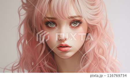 幻想的な美女 116769734