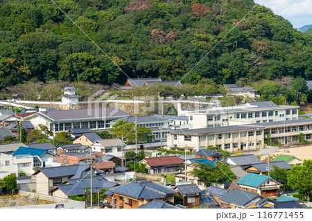 龍野城 初秋の風景 兵庫県たつの市 龍野城 初秋の風景 兵庫県たつの市 116771455
