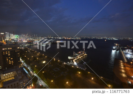 横浜マリンタワーからの夜景 横浜マリンタワーからの夜景 116771763