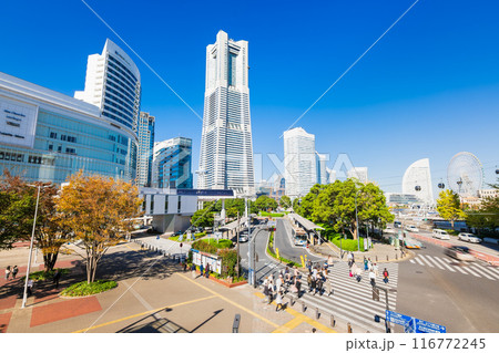 横浜　桜木町駅前 116772245