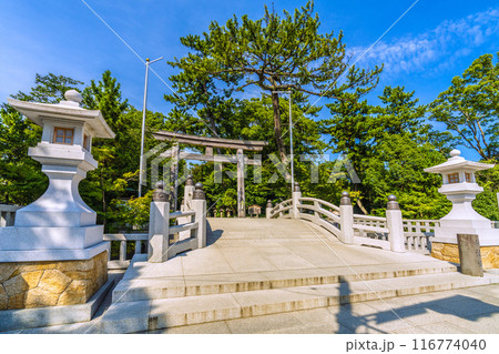 日本の寒川都市景観 相模國一之宮 寒川神社など望む=令和6年7月21日 日本の寒川都市景観 相模國一之宮 寒川神社など望む=令和6年7月21日 116774040