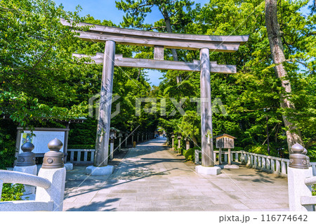 日本の寒川都市景観 相模國一之宮 寒川神社など望む=令和6年7月21日 日本の寒川都市景観 相模國一之宮 寒川神社など望む=令和6年7月21日 116774642