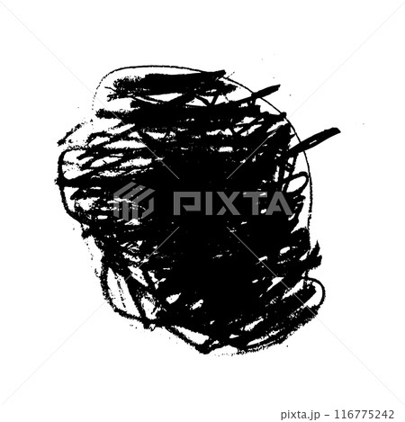 グルグルの塗りつぶし 手描き 落書き グルグルの塗りつぶし 手描き 落書き 116775242