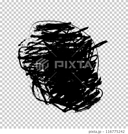 グルグルの塗りつぶし 手描き 落書き グルグルの塗りつぶし 手描き 落書き 116775242