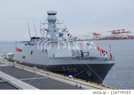 晴海で一般公開されたトルコ海軍コルベット クナルアダ 晴海で一般公開されたトルコ海軍コルベット クナルアダ 116779583