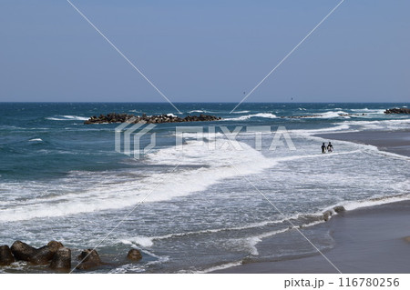 庄内浜の荒波 日本海 116780256