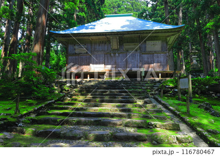 【福井県】平泉寺白山神社の拝殿 116780467