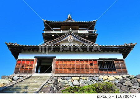 【福井県】快晴の丸岡城（現存12天守） 116780477