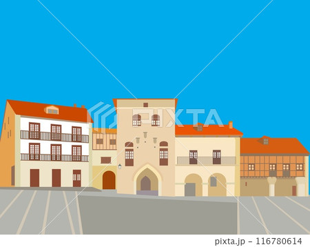 サンティリャーナ・デル・マル　santillana del mar　カンタブリア　cantabria 116780614